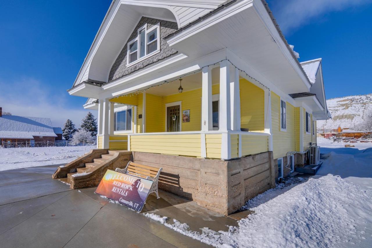 Beautiful Historic Home Near Bryce Canyon! 캐논빌 외부 사진
